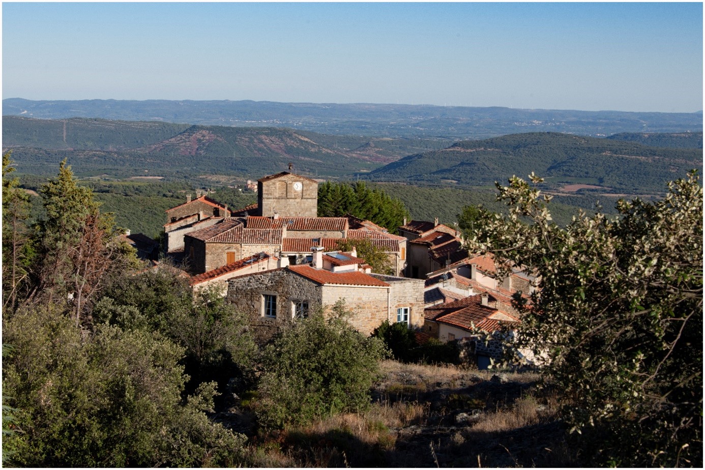 Une photo du village de Soumont